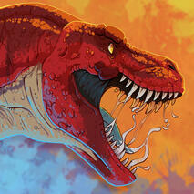 Red Rex Icon