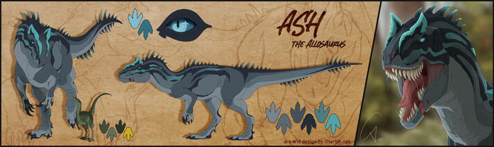 Allosaurus Sheet